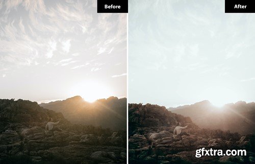 6 Lime Green Lightroom and Photoshop Presets BLBX52B