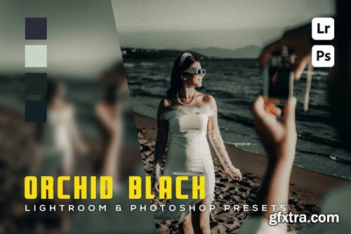 6 Orchid black Lightroom and Photoshop Presets HG5FDD2