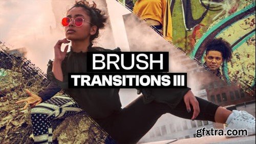 Videohive 20 Brush Transitions III 47689580