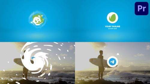 Videohive - Clean Liquid Logo for Premiere Pro - 47676379 - 47676379