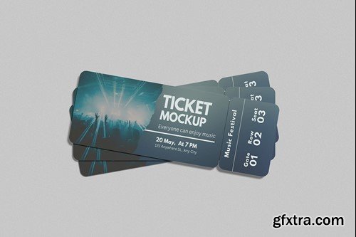 Ticket Mockup EDQKW26