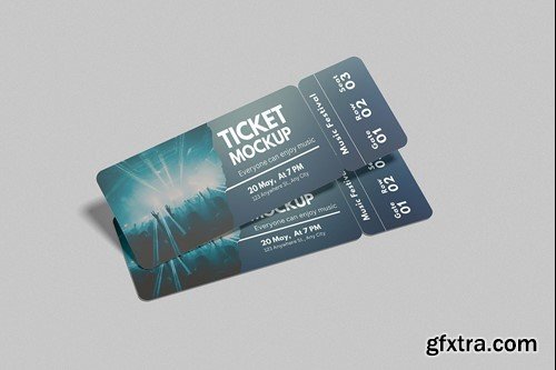 Ticket Mockup EDQKW26