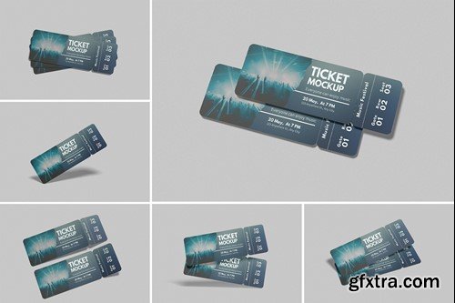 Ticket Mockup EDQKW26