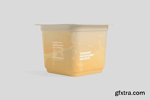 Yoghurt Packaging Mockup QLFXUDL