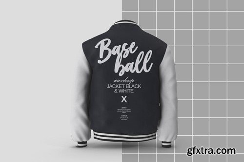 Baseball Bomber Jacket Mockup ZKLPFNZ