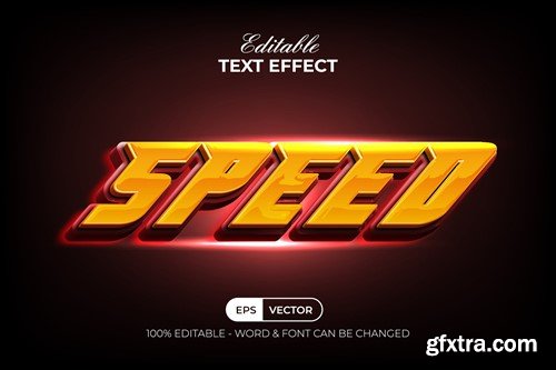 Speed Text Effect 3D Style G4NUBXM