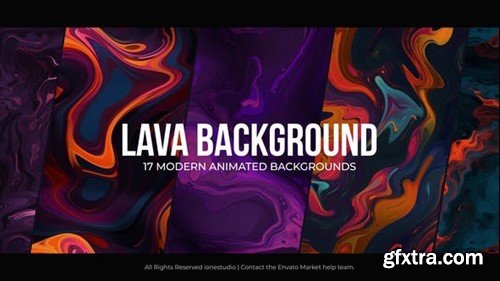 Videohive Lava Backgrounds 47706930