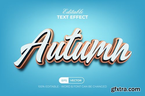 Autumn Editable Text Effect Style PHH6B5D