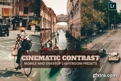 Cinematic Contras Lightroom Presets Dekstop Mobile H5B28U7