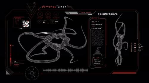 Videohive - Biological Research in an Animated Alien Interface - 47695031 - 47695031