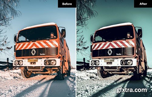 6 Snowflake Lightroom and Photoshop Presets 27BHM4X