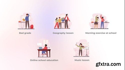 Videohive Lessons - Flat Concepts 47723718