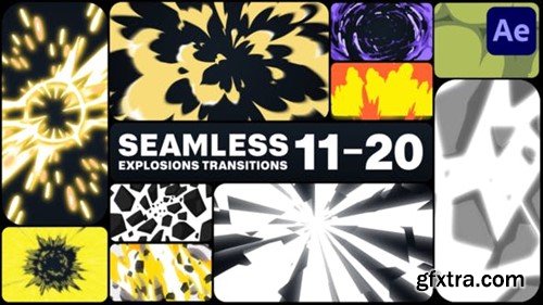 Videohive Seamless Explosions Transitions for After Effects 47675180