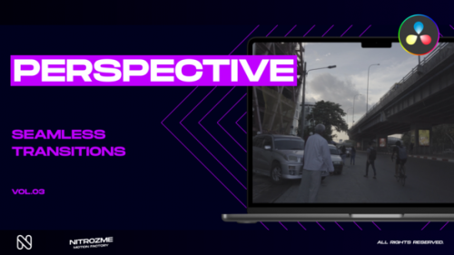 Videohive - Perspective Transitions Vol. 04 for DaVinci Resolve - 47715716 - 47715716