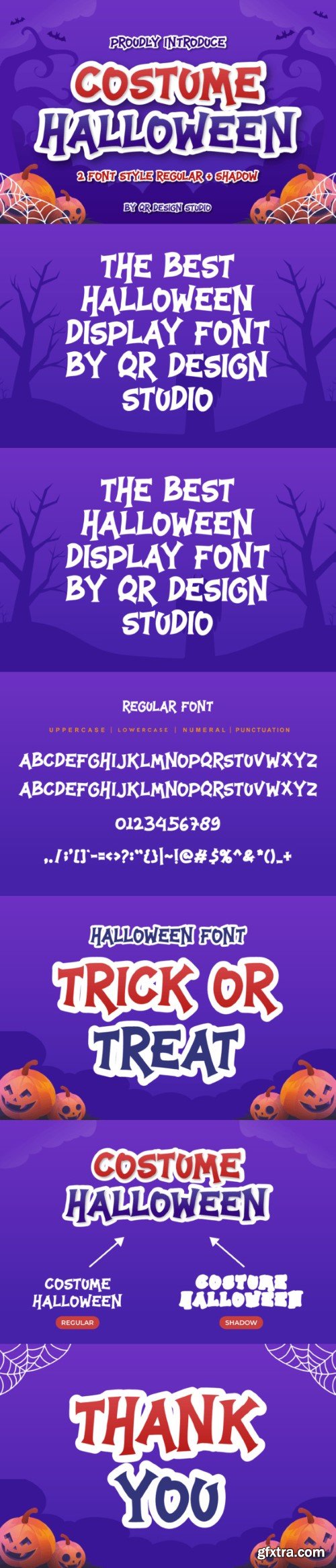 Costume Halloween Font