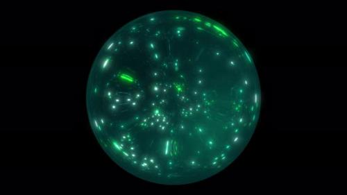 Videohive - Green Galaxy Sphere - 47643030 - 47643030