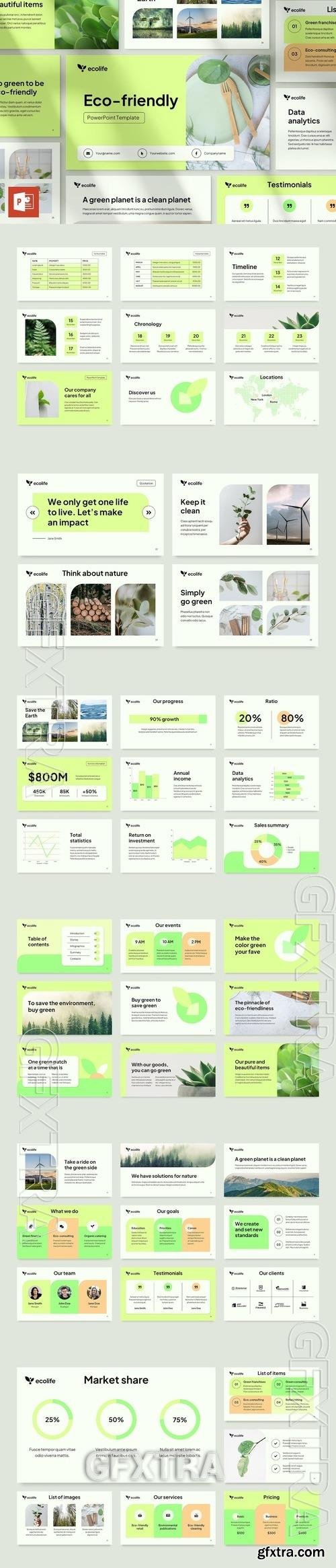 Eco-friendly PowerPoint Template JYVMYS6