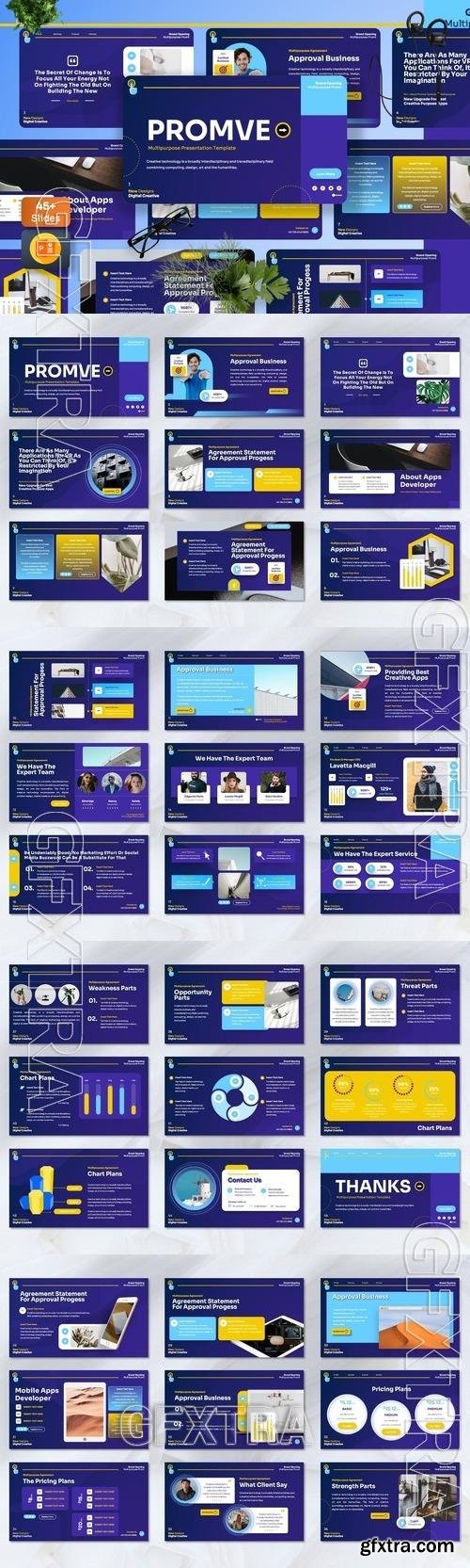 Promve - Multipurpose Powerpoint Templates X34B3PS