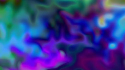 Videohive - Abstract Gradient Wave Prismatic Background - 47645754 - 47645754