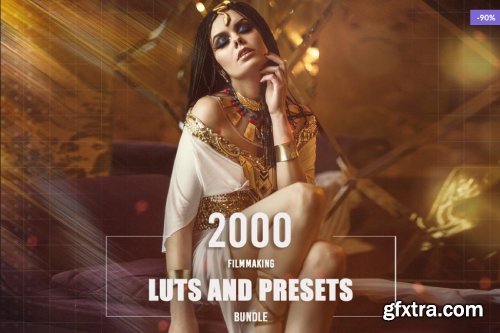 Eldamar Studio - 2000 Filmmaking LUTs and Presets Bundle