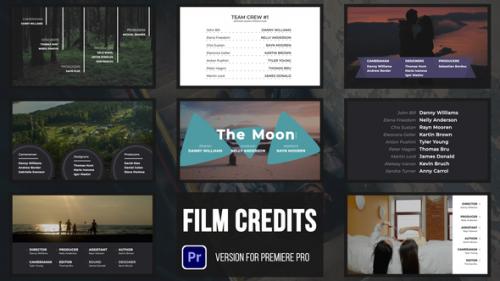 Videohive - Film and Movie Credits - 47658834 - 47658834