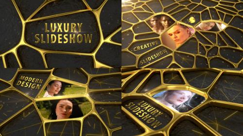 Videohive - 3d Luxury Golden Slideshow - 47667682 - 47667682