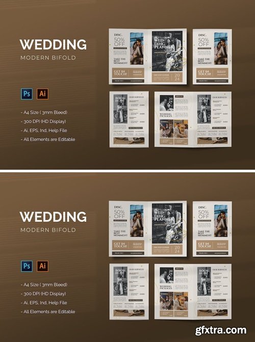 Wedding Planner - Bifold Brochure QN2RJ86