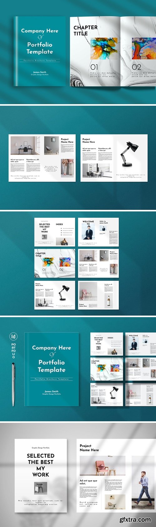 Company Portfolio Template D8WSRKA