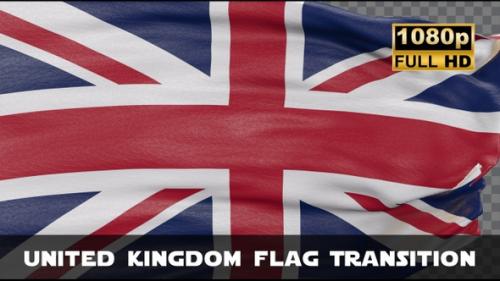 Videohive - United Kingdom Flag Transition - 47690107 - 47690107