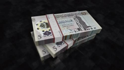 Videohive - Libya Dinar money banknote pile packs - 47698778 - 47698778