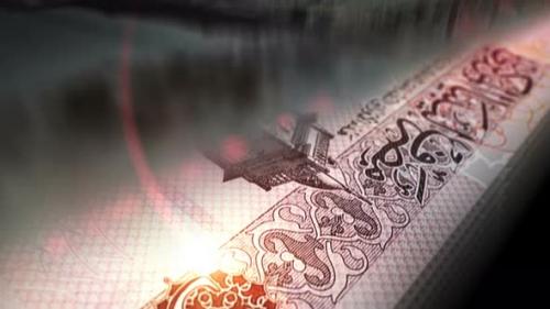 Videohive - Libya Dinar money counting seamless loop - 47700355 - 47700355