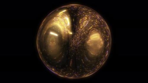 Videohive - Gold Dust Sphere - 47700549 - 47700549