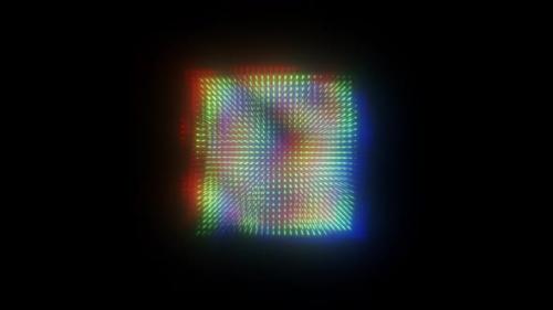 Videohive - Rainbow Cube Loop - 47700551 - 47700551