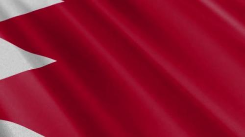 Videohive - Bahrain Flag Animation - 47702844 - 47702844