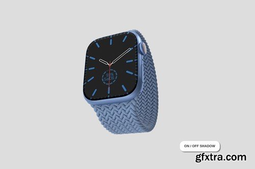 Apple Watch 7 Mockup GCJCVCJ