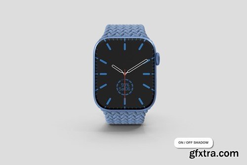 Apple Watch 7 Mockup GCJCVCJ