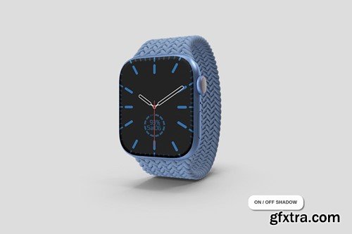 Apple Watch 7 Mockup GCJCVCJ