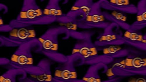 Videohive - Halloween Cartoon Transitions Hat On Alpha Channel - 47702911 - 47702911