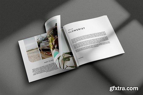 Square Magazine Mockup Z88JWBP