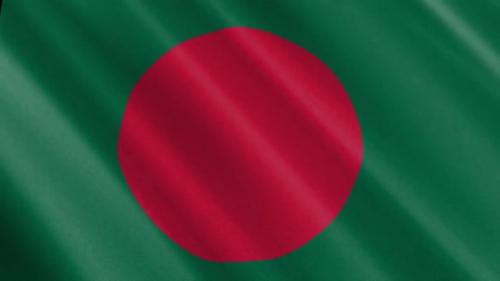 Videohive - Bangladesh Flag Animation - 47702918 - 47702918