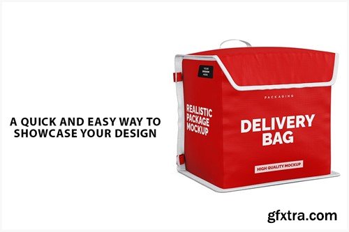 Food Delivery Bag Mockup A9UDT8C