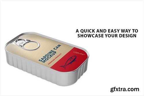 Sardine Can Mockup UUJ2R63