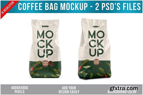 Coffee Bag Mockup 5SHCZ3P