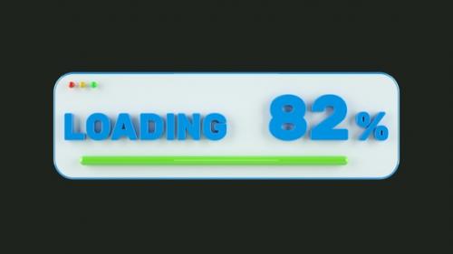 Videohive - Loading Bar 4K - 47703029 - 47703029