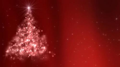 Videohive - Glowing Christmas Tree Loopable - 47703704 - 47703704