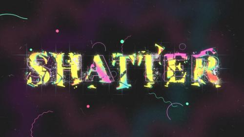 Videohive - Sketch Shatter Title and Logo - 47713536 - 47713536