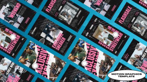 Videohive - Axial Streetwear Instagram Reel | Mogrt - 47714765 - 47714765