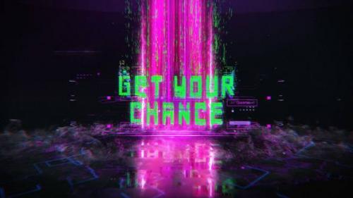 Videohive - Cyberpunk Glitch Intro - 47738623 - 47738623