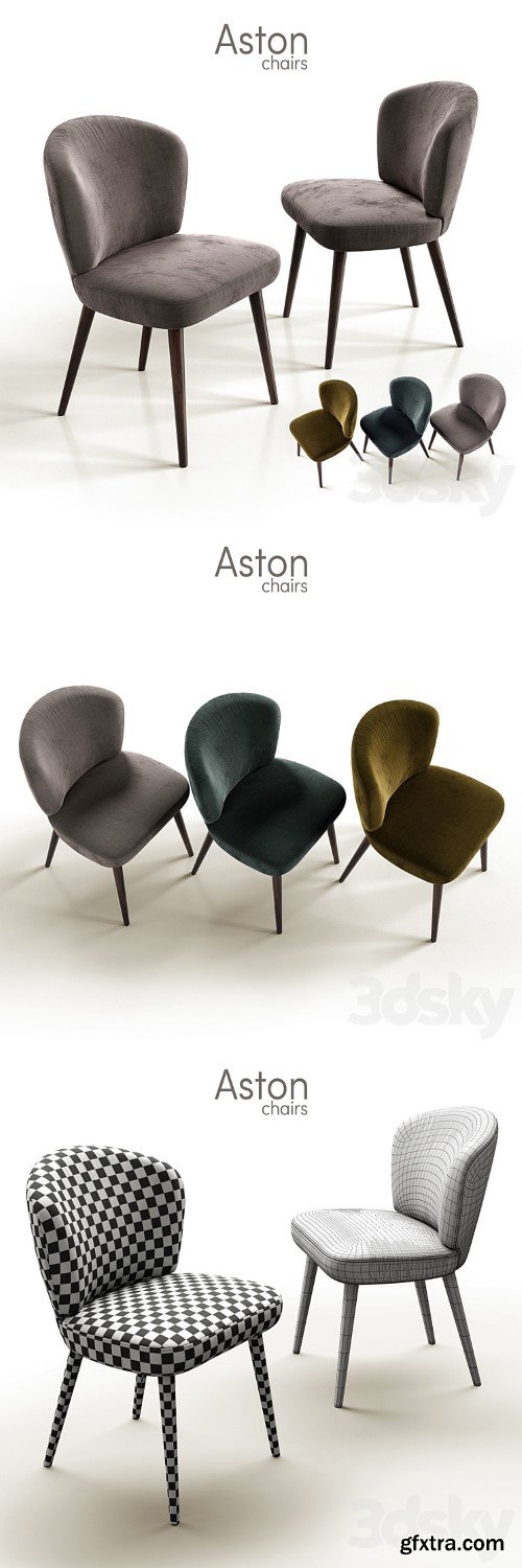 Chairs Minotti Aston 2