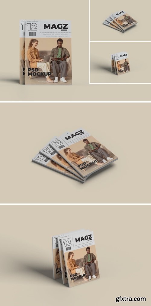 Perspective Magazine Mockup HAGK6XK